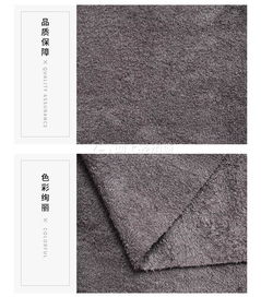 针织麂皮绒 经编双面麂皮绒 家居家纺服装鞋材面料现货