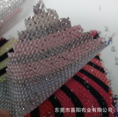 全涤印花布 鞋材面料的璀璨新星——解析喜阳布业150宽银线波澜面料